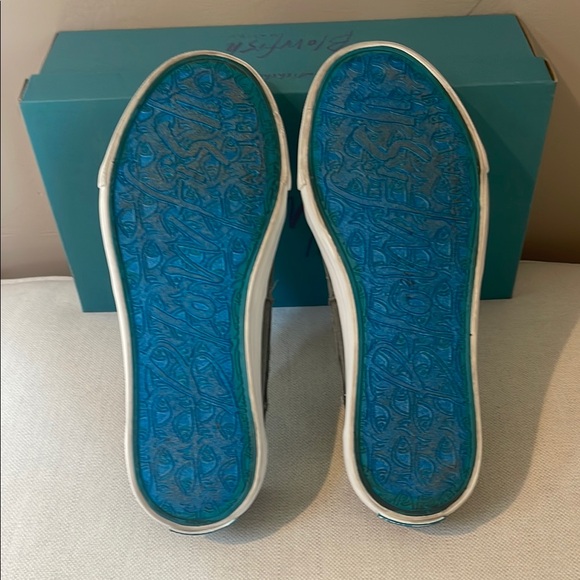 Blowfish Marley Grey Wash Casual Sneakers size 8.5 - Picture 8 of 11